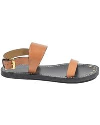 Isabel Marant - Stud Detailed Buckled Sandals - Lyst
