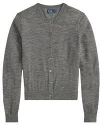 Polo Ralph Lauren - Button-Up Wool Cardigan - Lyst