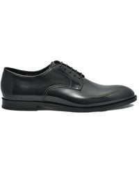 Doucal's - Round-Toe Lace-Up Oxford Shoes - Lyst