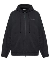 Moncler - Zip-Up Drawstring Hoodie - Lyst