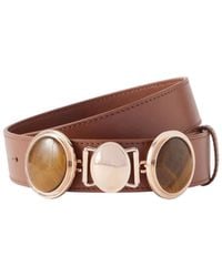 Gabriela Hearst - Embellished Leather Belt - Lyst