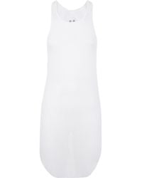 Rick Owens - Ribbed Jersey Tank - Lyst