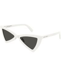 Saint Laurent - Eyewear Jerry Cat-Eye Frame Sunglasses - Lyst