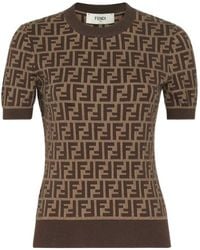 Fendi - Ff Pattern Top - Lyst