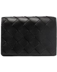 Bottega Veneta - Woven Business Card Case - Lyst