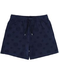 CASABLANCA - Tennis Club Logo Shorts - Lyst