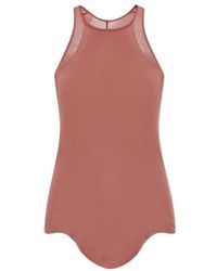 Rick Owens - Racer-Back Curved-Hem Vest - Lyst