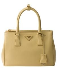 Prada - Galleria Medium Leather Bag - Lyst