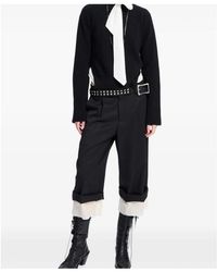 Ann Demeulemeester - Cashmere Ribbed-Knit Sweater - Lyst