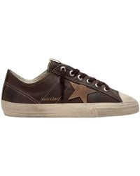 Golden Goose - V-Star Lace-Up Sneakers - Lyst