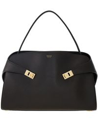 Ferragamo - Medium Hug Calfskin Shoulder Bag - Lyst