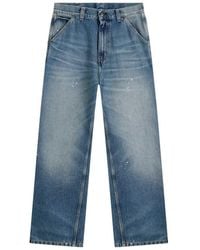 Carhartt - Paint Splatter Straight-Leg Jeans - Lyst