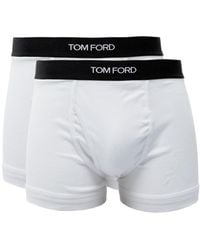 Tom Ford - Logo Waistband Pack Of Two Boxers - Lyst
