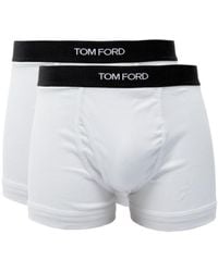 Tom Ford - Logo Waistband Pack Of Two Boxers - Lyst