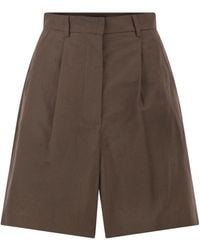 Weekend by Maxmara - Wkdecuba Pleated Bermuda Shorts - Lyst