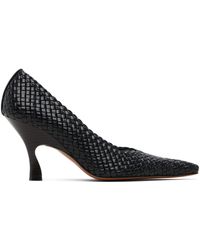 Stella McCartney - Elsa 90 Woven High Heels - Lyst