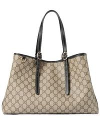 Gucci - Gg Emblem Large Tote Bag - Lyst