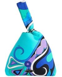 PUCCI - Pucci Orchidee Small Printed Tote Bag - Lyst
