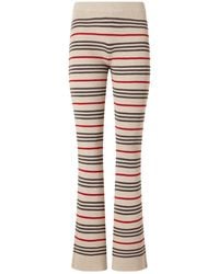 The Elder Statesman - Silk And Linen-Blend Flared Pants - Lyst