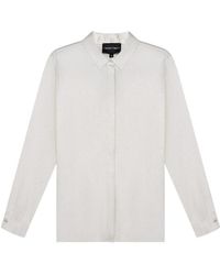 Emporio Armani - Silk Shirt - Lyst