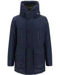 Woolrich - Hooded Padded Parka - Lyst