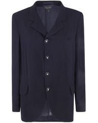 Comme des Garçons - Comme Des Garçons Single Breasted Tailored Jacket - Lyst
