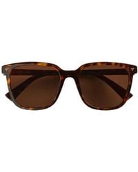 Bottega Veneta - Soft Recycled Acetate Square Sunglasses - Lyst