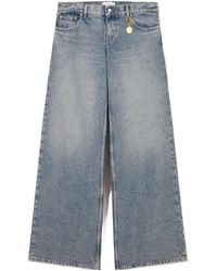 Stella McCartney - Vintage Wash Wide-Leg Jeans - Lyst