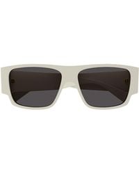 Bottega Veneta - Eyewear	Rectangle Frame Sunglasses - Lyst