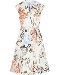 Marella - Patterned Print Dress - Lyst