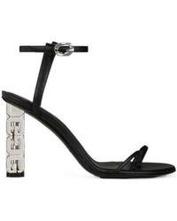 Givenchy - Buckle-Fastening Leather Sandals - Lyst