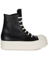 Rick Owens - Mega Bumper Platform High-Top Sneakers - Lyst