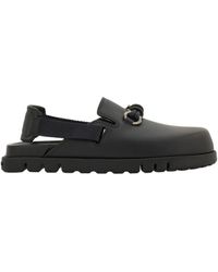 Ferragamo - Gancini Buckle Mule - Lyst