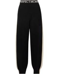 Perfect Moment - La Tour Intarsia Wool-Blend Tapered Track Pants - Lyst