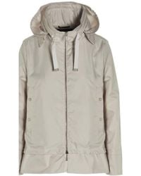 Moorer - Hooded Zip-Up Jacket - Lyst