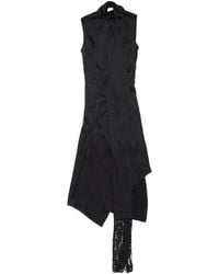 Acne Studios - Stretch Twill Minidress - Lyst