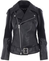 Junya Watanabe - Zippered Long-Sleeved Leather Jacket - Lyst