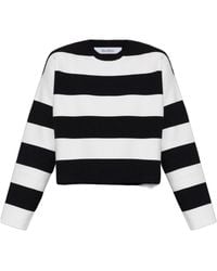 Max Mara - Striped T-Shirt - Lyst