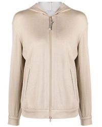 Brunello Cucinelli - Monile Zipped Hoodie - Lyst