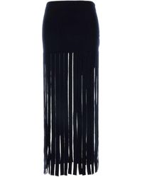 Alanui - Eclectic Fringed High Waist Skirt - Lyst