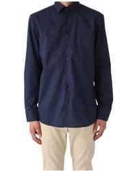Etro - Pegaso Embroidered Buttoned Poplin Shirt - Lyst