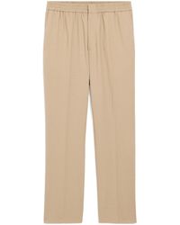 Ami Paris - Ami Gabardine Elasticated Waist Trousers - Lyst