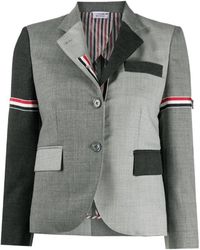 Thom Browne - Fun-Mix Panelled Blazer - Lyst