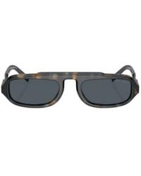 Giorgio Armani - Rectangular Frame Sunglasses - Lyst