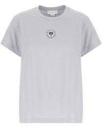 Stella McCartney - Logo Printed Crewneck T-Shirt - Lyst