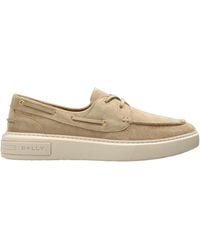 Bally - Round-Toe Loafers - Lyst