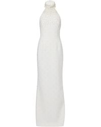 Rebecca Vallance - Bridal La Peregrina Crepe Gown - Lyst