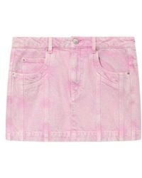 Isabel Marant - Juana Denim Minskirt - Lyst