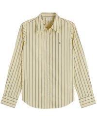 Tommy Hilfiger - Vertical-Stripe Long-Sleeve Shirt - Lyst