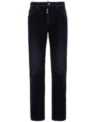 DSquared² - Five-Pockets Cotton Jeans - Lyst